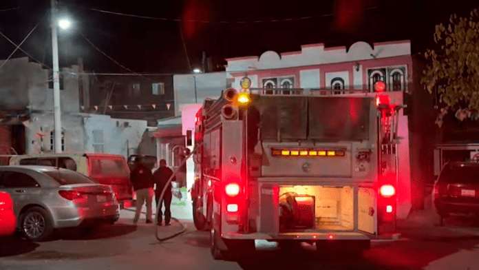 Incendio en Saltillo, Coahuila