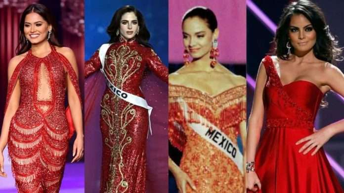 La teoría del vestido rojo en Miss Universo