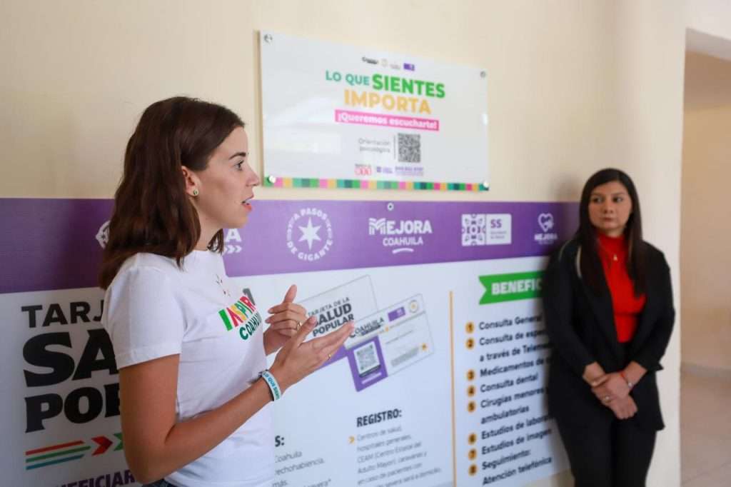 "Psicólogo en tu Comunidad" está en los 133 Centros de Salud de Coahuila
