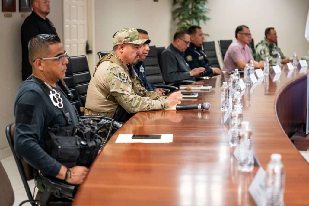 Reunión semanal de seguridad refuerza la coordinación entre los tres órdenes de gobierno