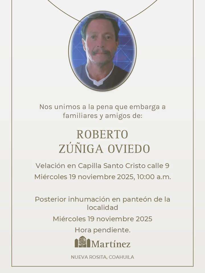 Roberto Zúñiga Oviedo