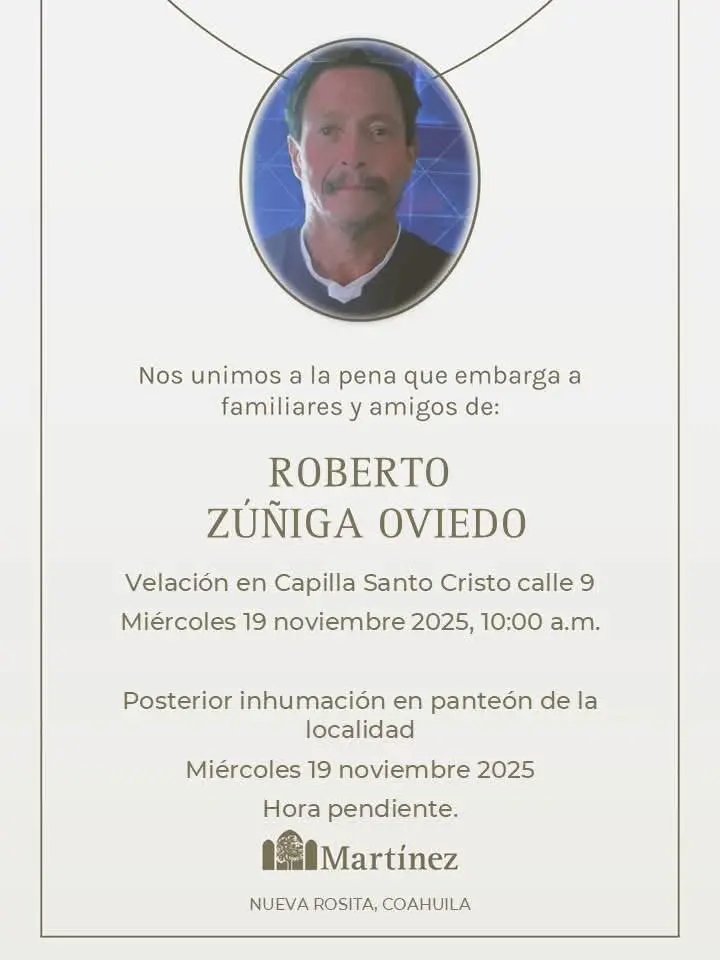 Roberto Zúñiga Oviedo