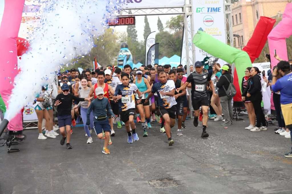Todo un éxito Carrera 5K Coahuila Seguro