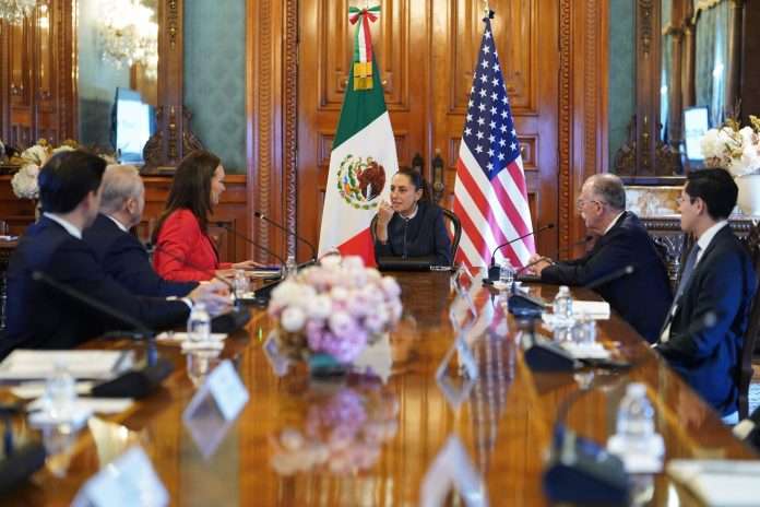 Presidenta de México recibe a la secretaria de Agricultura de los Estados Unidos