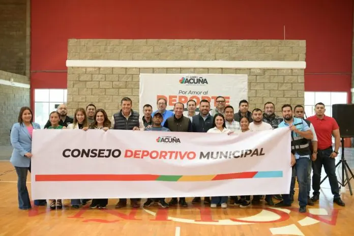 Instalan el consejo municipal de deportes en Acuña