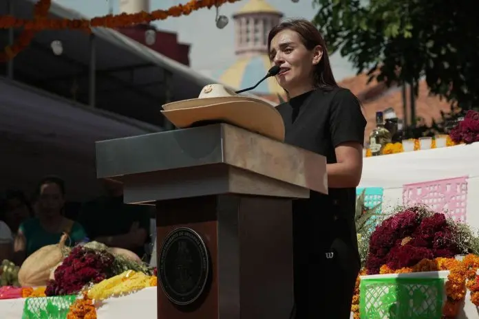 Grecia Quiroz, viuda de Carlos Manzo, llama a realizar manifestaciones pacificas