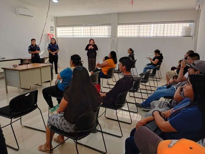 Impulsa Seguridad Pública jornada de prevención de adicciones en Secundaria 6