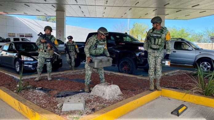 Realizan simulacro en el puente internacional ‘’Puerta México’’ que comunica a Acuña con Del Río, Texas