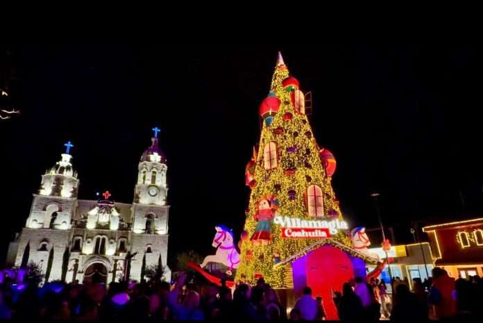 Disfruta Villamagia Coahuila en Múzquiz del 11 al 14 de diciembre, un evento navideño con desfiles, música, festivales, villancicos y la presencia de Santa.