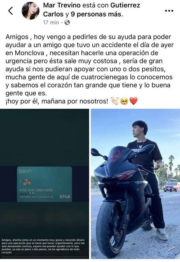 Alex, originario de Cuatro Ciénegas