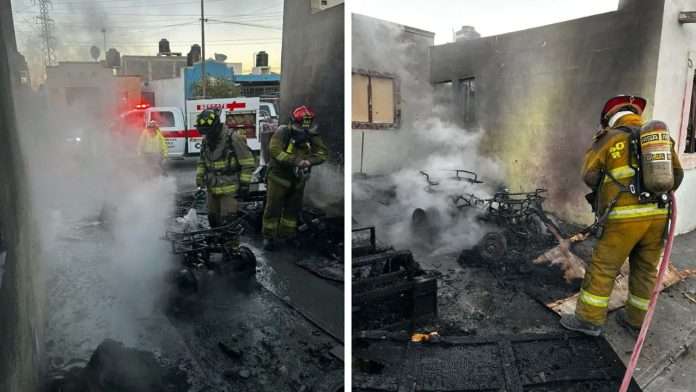 Incendio daña vivienda