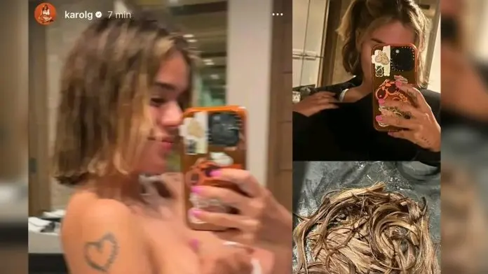 Karol G sorprende con nuevo look