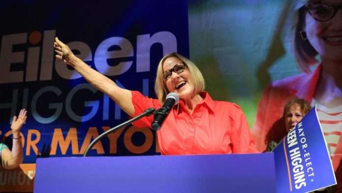 La demócrata Eileen Higgins