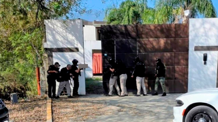 Operativo en Santiago, Nuevo Léon