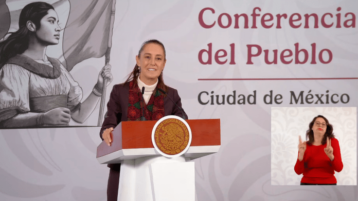 Presidenta Claudia Sheinbaum