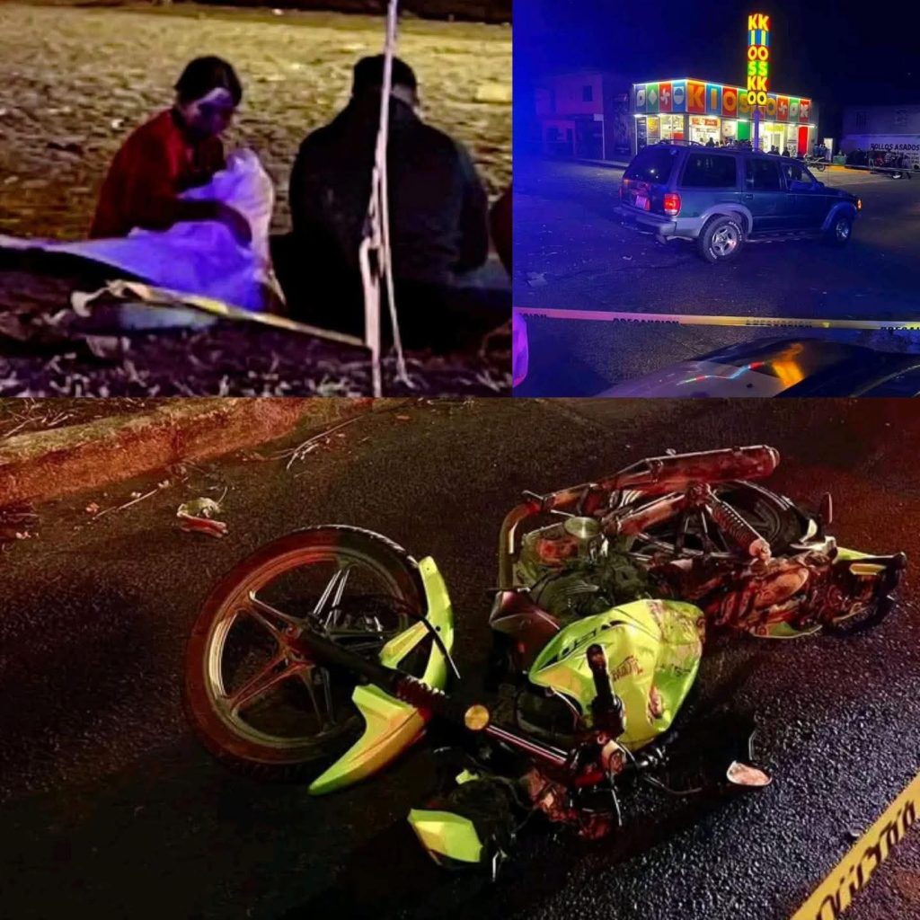 Tragedia con motocicleta