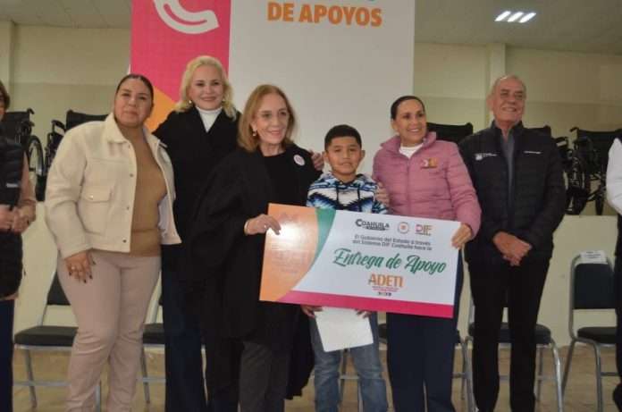 Jiménez Gutiérrez reconoció el respaldo del gobernador Manolo Jiménez, así como el trabajo coordinado con los DIF municipales y autoridades estatales.