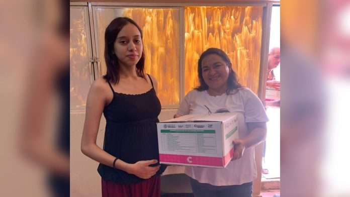 DIF Coahuila brinda apoyo alimentario a mujeres embarazadas en la Región Centro-Desierto