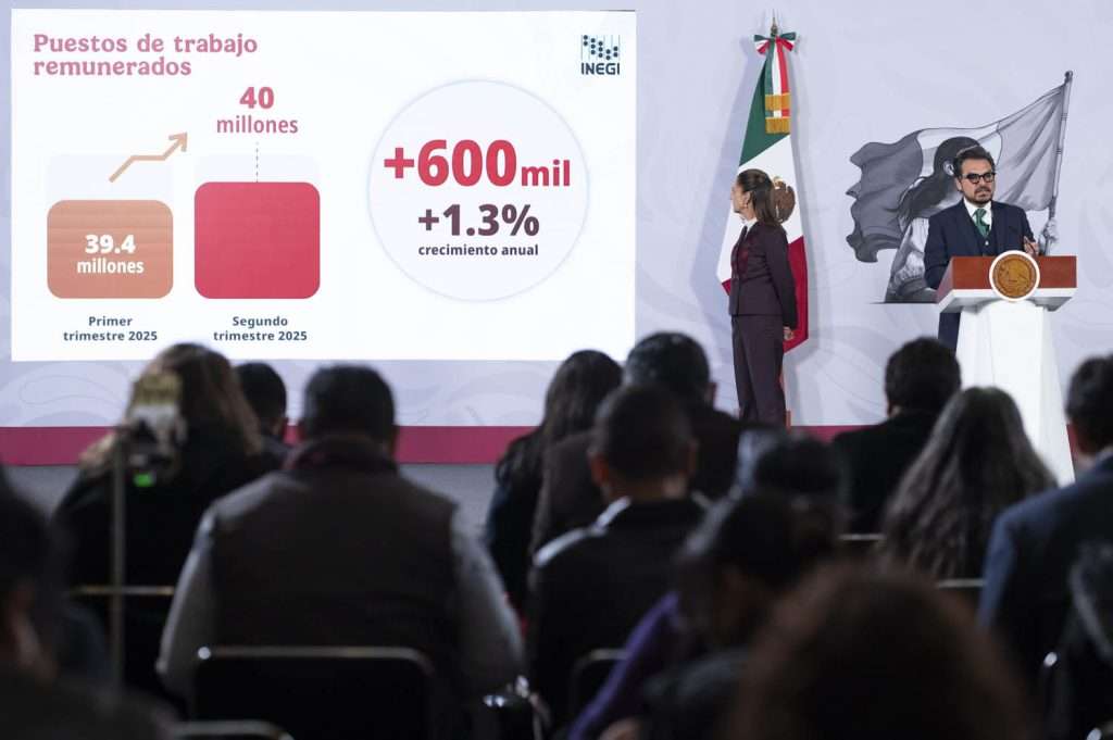 Gobierno de México: Empleo afiliado al IMSS registra nuevo récord histórico con 22 millones 837 mil 768 puestos de trabajo al 30 de noviembre de 2025
