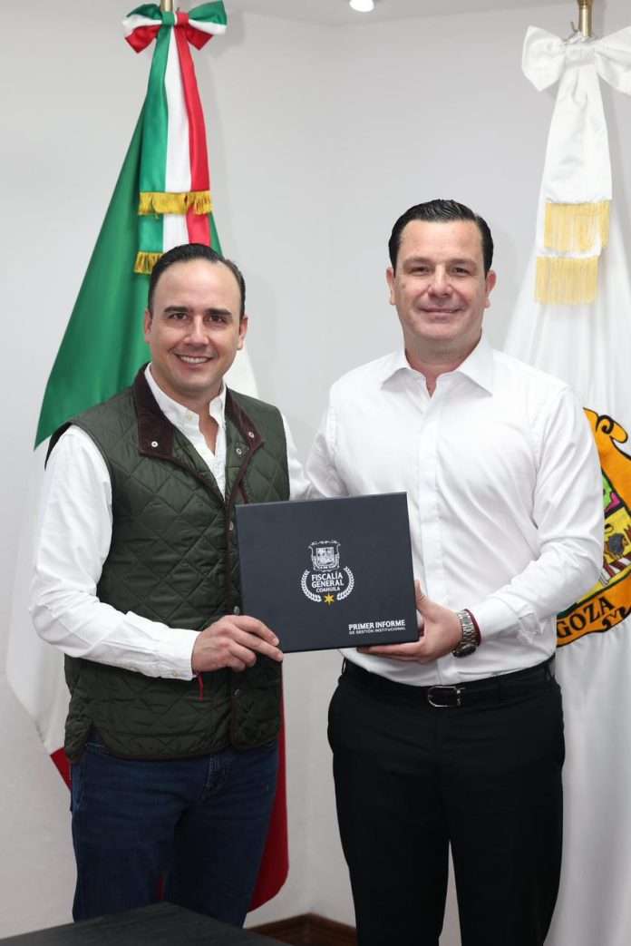 Trabajando en equipo fortalecemos la Fiscalía de Coahuila: Manolo Jiménez