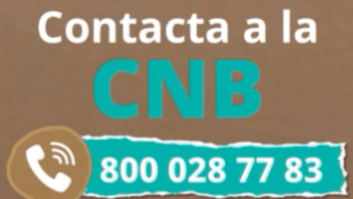 CNB llama a reportar de inmediato