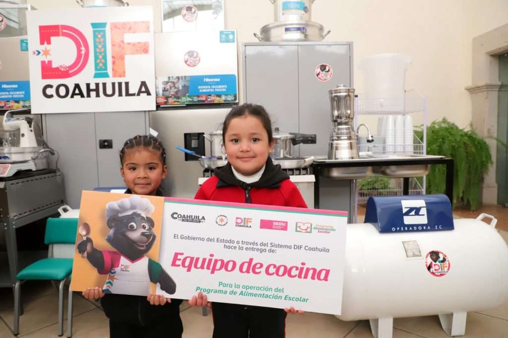 DIF Coahuila fortalece programa de Alimentación Escolar
