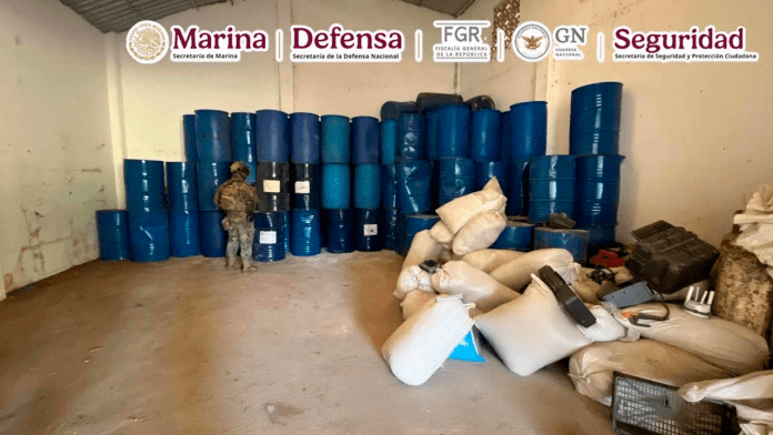 Desmantelan narcolaboratorio de cuñado del Chapo en Guerrero