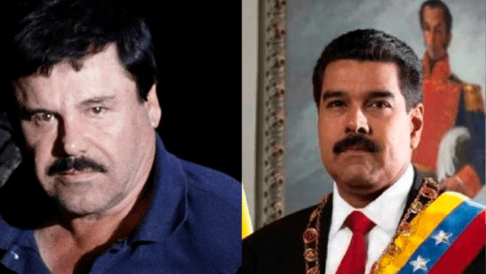 El Chapo y Nicolás Maduro