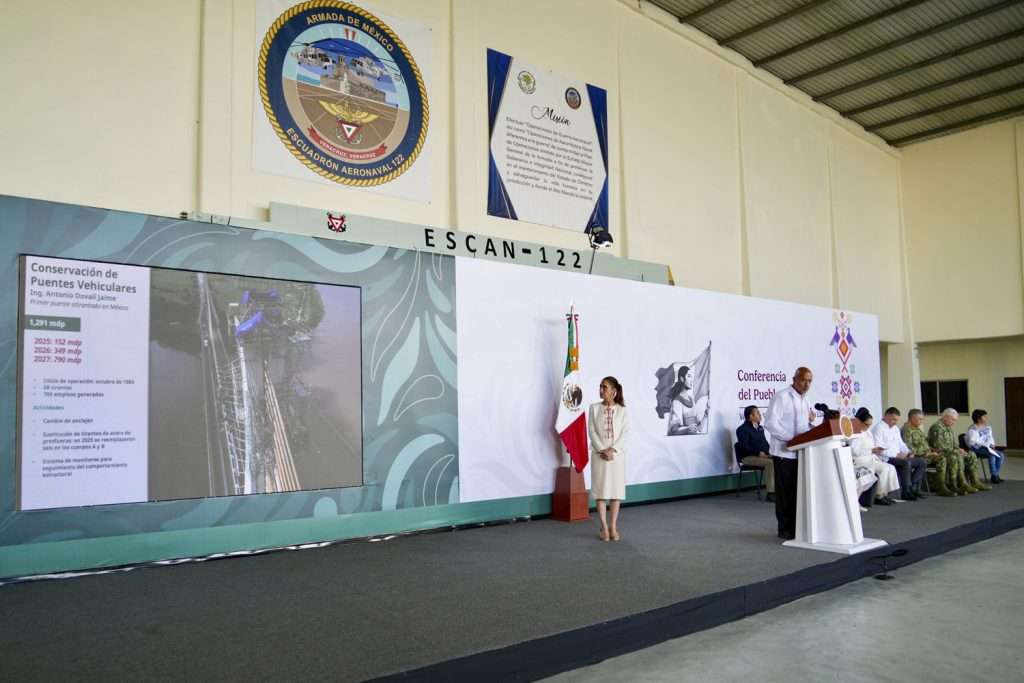 Entre 2026 y 2027 se invertirán en Veracruz 20 mil mdp para carreteras, obras de agua potable, vivienda y reconstrucción: Claudia Sheinbaum