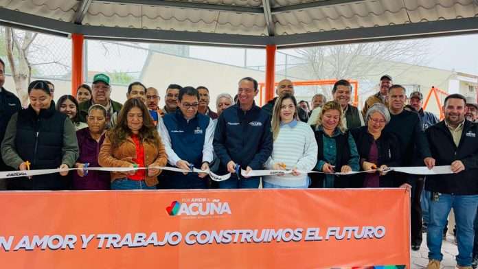 Arranca entrega de plazas rehabilitadas en Acuña