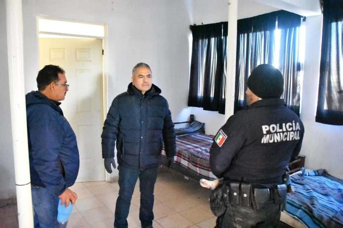 Víctor Leija refuerza acciones de atención invernal en Cuatro Ciénegas para proteger a la población