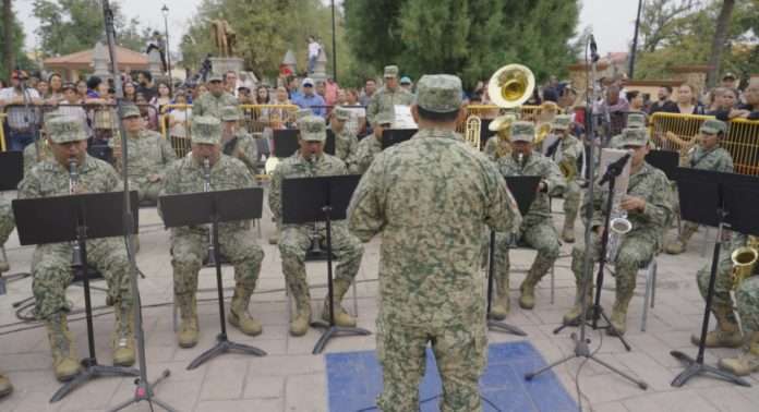Invitan al concierto de la Banda de Música del Ejército Mexicano este 31 de enero en el Auditorio Municipal de Múzquiz.