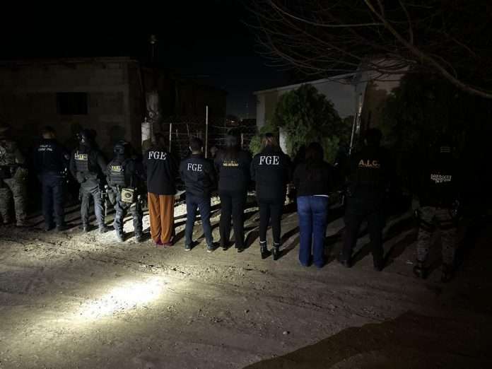 Autoridades realizaron el cateo número 09 en Múzquiz, Región Carbonífera, logrando la detención de un hombre por lesiones graves