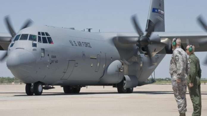 avión Fuerza Aérea EU