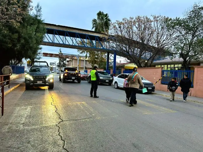 Implementa Seguridad Pública operativos durante el regreso a clases