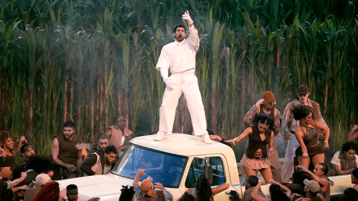 Bad Bunny en el medio tiempo del Super Bowl