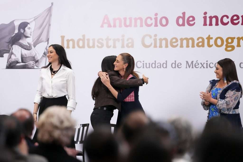 Claudia Sheinbaum anuncia Plan Integral de Apoyo al Cine Nacional; incluye un incentivo fiscal del 30% del ISR a proyectos realizados en el país