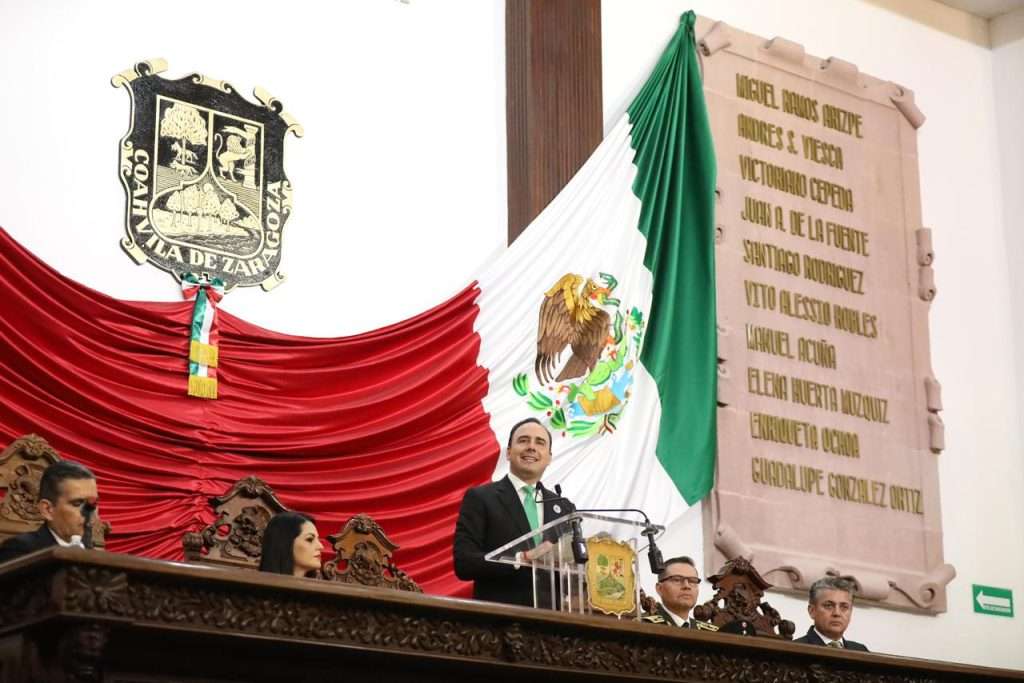Coahuila, tierra de instituciones fuertes y echadas pa´delante: Manolo Jiménez