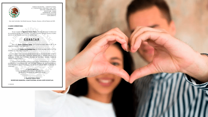 Constancia de concubinato