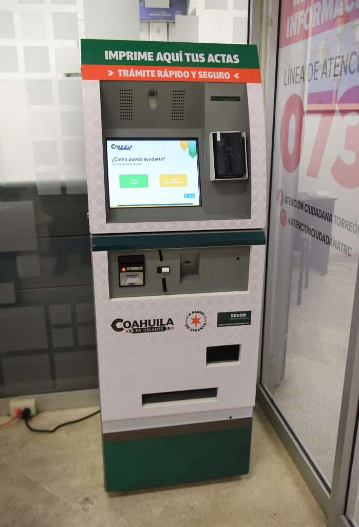 Instalan dos nuevos módulos para expedición de actas oficiales en la Presidencia Municipal