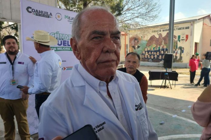Eliud Aguirre, Secretario de Salud en Coahuila
