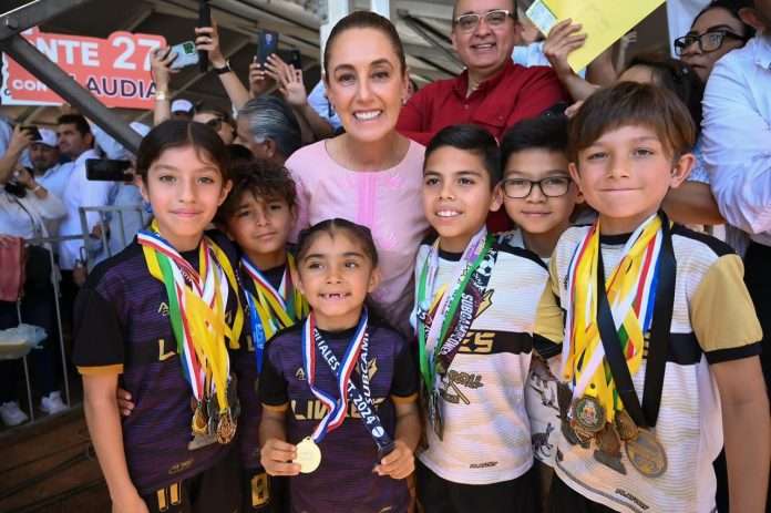 En Culiacán, Claudia Sheinbaum da banderazo de salida a la construcción del Hospital Regional de Especialidades del IMSS en beneficio de 762 mil 155 derechohabientes