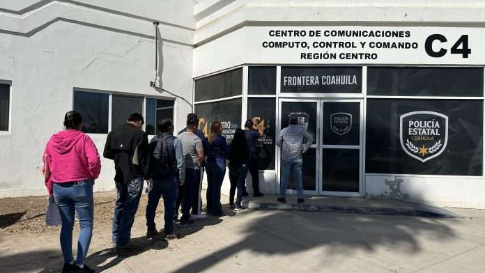 Aspirantes a la Policía Estatal de Coahuila en Monclova