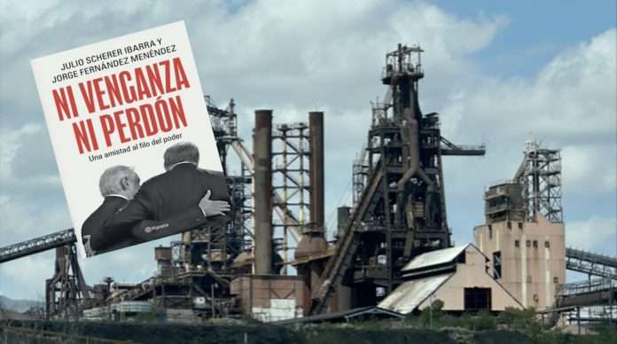 Planta siderúrgica tras la quiebra de AHMSA en Monclova Coahuila