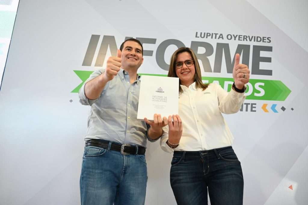 Lupita Oyervides presenta su Segundo Informe de Resultados