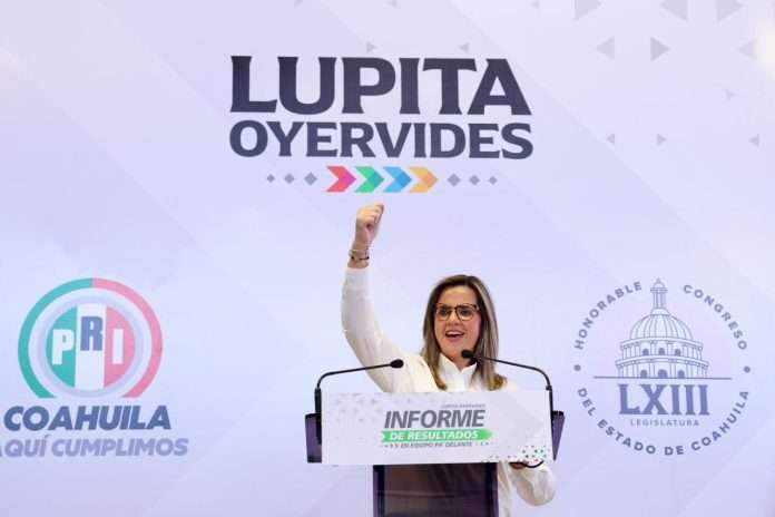 Lupita Oyervides presenta su Segundo Informe de Resultados