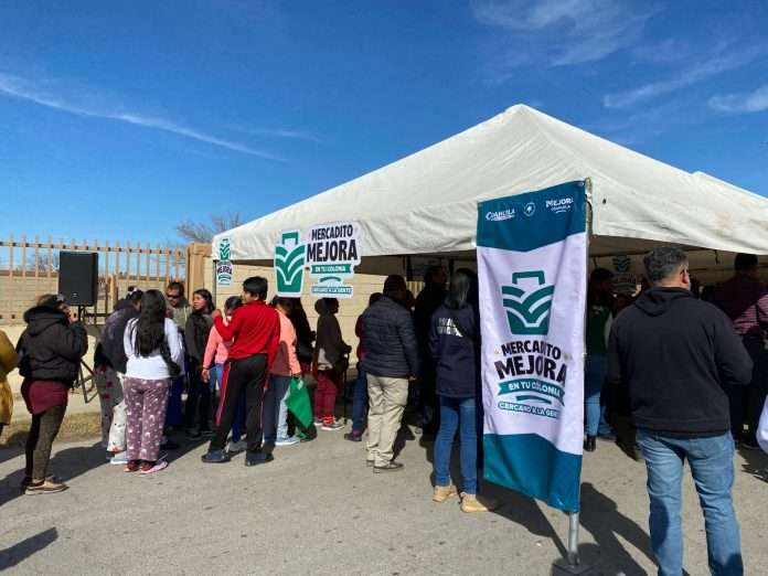 Invita Mejora Coahuila al mercadito mejora en Acuña