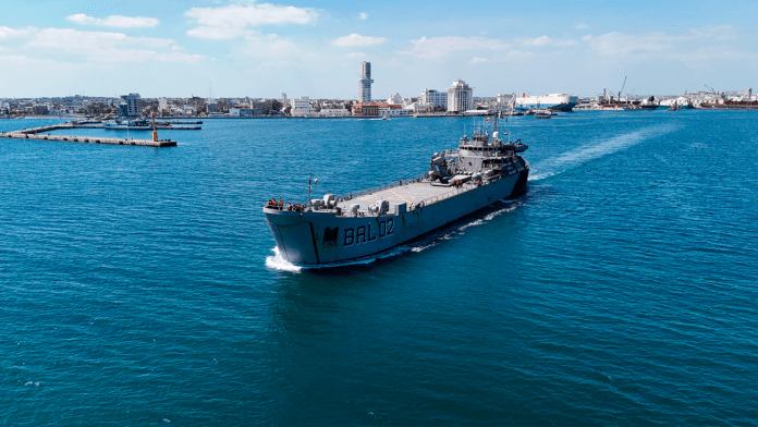 Gobierno de México envía ayuda humanitaria al pueblo de Cuba, a través de dos buques de la Armada de México