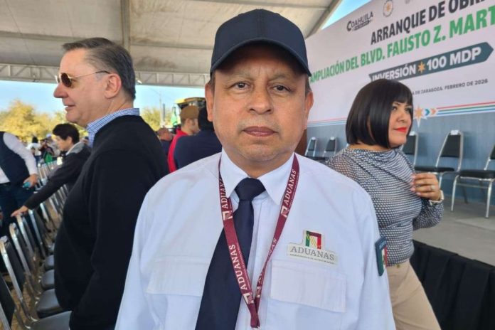Marcos Marin, Director de la Aduana Piedras Negras