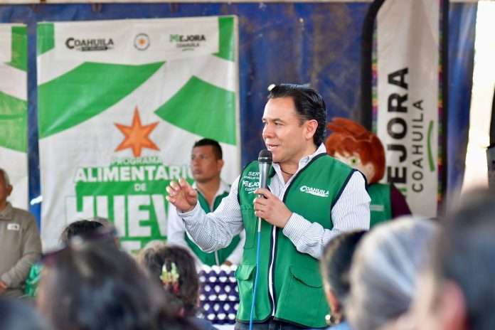 Mejora Coahuila entrega huevo y leche en Castaños